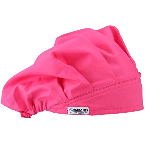 TOMMHANES AMISGUOER Bouffant Hat Work Leisure Cap One Size Multiple Colors(Color04)
