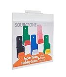 Source One 11 x 8.5 Slotwall / Slatwall Premium Landscape Clear Sign Holder