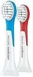 Philips Sonicare HX6032/64 Sonicare for Kids Replacement Brush Heads, Ages 4-7, 2 Pack