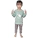 Jastore® Baby Girl 2pcs Cute Elephant Clothing Sets Top and Pants Fall Clothes (2T, Green)