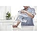 Brita Stream Filter-As-You-Pour, 10 Cup, BPA Free Hydro Water Pitcher, Chalk White