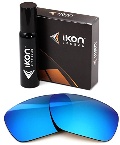 Polarized Ikon Iridium Replacement Lenses For Costa Del Mar Blackfin Sunglasses - Ice Mirror