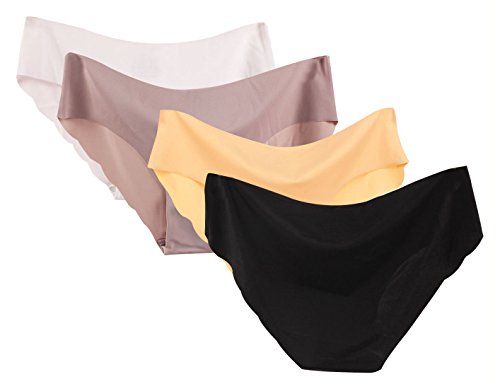 FEOYA-Mutande-Slip-Donna-Culotte-a-Vita-Senza-Cuciture-Biancheria-Intima-Traspirante-Invisibile