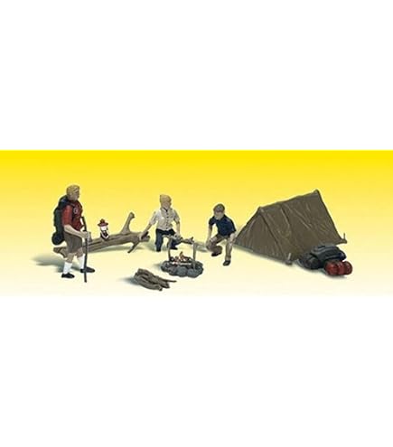 Divers - Figurines Piétons - Woodland Scenics - 1/43 - Autos Miniatures