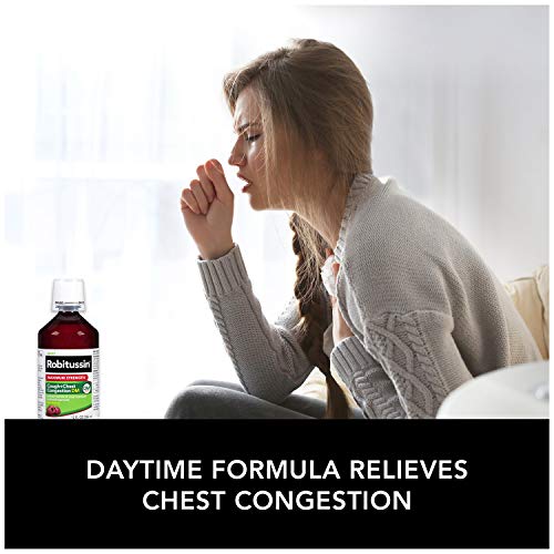 Robitussin Adult Maximum Strength Cough + Chest Congestion DM Max 4 Fl Oz (Pack of 3)