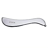 STICKON Gua Sha Massage Tool Stainless Steel Gua Sha Scraping Massage Tools IASTM Tools Great Soft Tissue Mobilization Tool(STICKON-20)