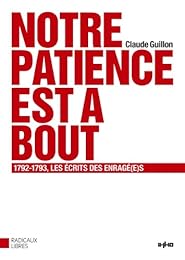 Notre patience est à bout