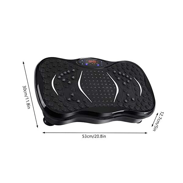 RASHION-Vibration-Exercise-Machine-Vibration-Plate-Machine-with-Bluetooth-Speaker-5-Program-Modes-Vibrating-Home-Power-Plate-Fitness-Trainer-for-Weight-Loss-Body-Toning RASHION Vibration Exercise Machine, Vibration Plate Machine with Bluetooth Speaker, 5 Program Modes, Vibrating Home Power Plate Fitness Trainer for Weight Loss & Body Toning