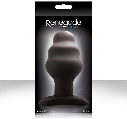 Renegade - Plug I - Extra Large - Black by New Sensations