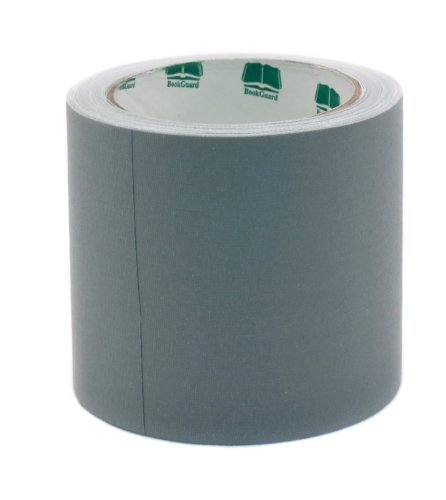 4 inch Premium Bookbinding Repair Cloth Tape, 15 Yard Roll, Gray