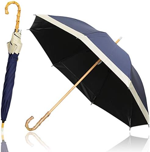 Ombrage 日本製生地使用 完全遮光 日傘 ショートパラソル 親骨50cm Uvカット率100