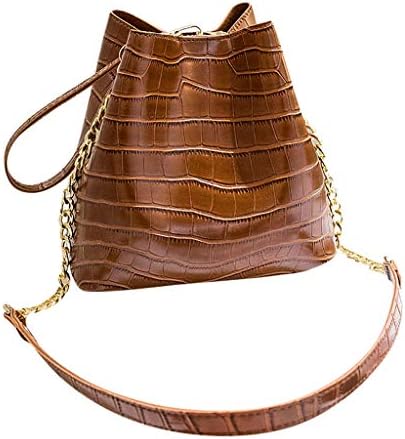Fashion Women Alligator Bucket Bag handbag Messenger Bag Mobile Phone Purse Bag