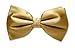 BOWTIE SILK Solid GOLD Color Men's Bow Tie Tuxedo Ties BowTies