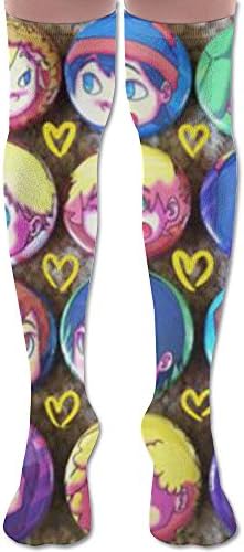 Lihuh Russian Nesting Dolls Pattern Long Socks Women Socks Over Knee High Boots Long Socks For Girls