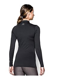 Playera ColdGear Authentics de Cuello Alto de Mujer de Under Armour.