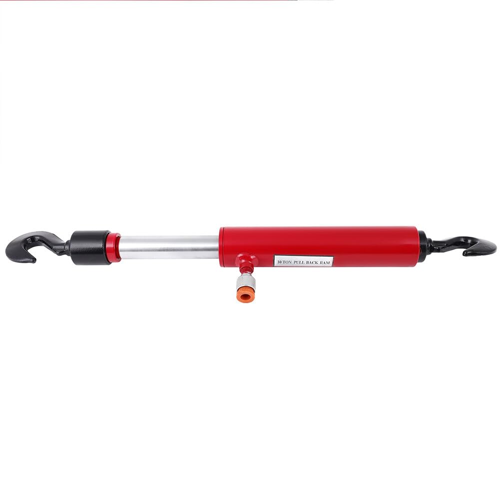 Photo 1 of SCITOO Hydraulic Pull Back Ram 10 Ton for Power Frame Machine Puller Body Shop Red