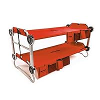 Disc-O-Bed Kid-O-Bunk with Organizers - Red