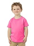 FL TODDLER 5.0 OZ 100% CTN TEE (AZALEA) (3T)