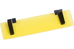 GLARE GUARD G Night Driving Visor by Glare Guard, Replace Night Driving Glasses with Anti-Glare Polarized HD Driving Visor for Headlight Glare Universal 14" x 3.25" fits Cars, Truck's SUV's & RV's, Made in USA