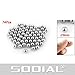 SODIAL(R) 74 Pcs 6mm Diameter Steel Ball Bearings Bicyle Replacement Parts - SODIAL Retail Packaging