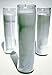 island candles 5 to 7 Day White Sanctuary Candle 3 Pack, Clear Glass, Paraffin Wax Novena Vigil Spell