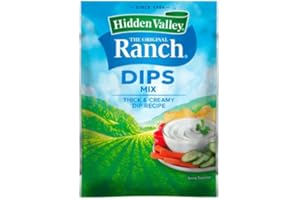 Hidden Valley Ranch Dip and Salad Dressing Mix 1oz Packs (Pack of 12) (Fiesta)