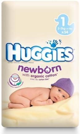 huggies newborn nappies 54 pack