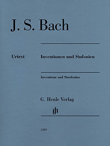Inventions and Sinfonias - Revised Urtext Edition - piano solo - sheet music - (HN 1589)