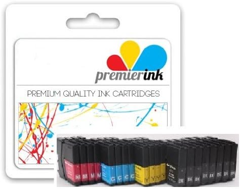 Premier Ink 16X Brother Lc39 Lc985 Brother Mfc-J410 Also Compatible With Brother Dcp-J515W - 4 Sets Of 4 Brother Compatible Ink Cartridges For Brother Dcp-J515W - Brother Dcp-J125 - Brother Dcp-J315W - Brother Mfc-J265W - Brother Mfc-J410 - Brother Mfc-J415W - Brother Mfc-J220 Printer Inks (Lc 39, Lc 985 Contains: 3X Lc985Bk, 3Xlc985C, 3Xlc985Y, 3X Lc985M)
