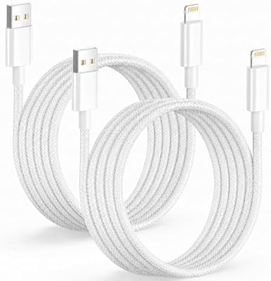 iPhone Ladekabel Lightning 3m 2Pack,[MFi Zertifiziert] Ladekabel iPhone lightning USB Schnellladekabel iphone USB Lightning Kabel 10ft/3m für Apple iPhone 14 13 12 11 Pro Max/Mini,XS X,8 7 6 Plus,iPad