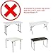 Rocket Risers Folding Table Risers - Make Your Folding Table a Counter Height Table - Set of 4 Table Leg Risers