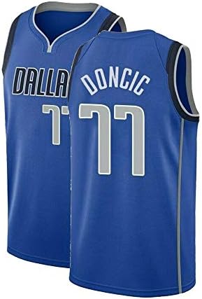 Nmfdz Mens Doncic Jersey Dallas 77 Adult Basketball Luka