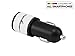 Dual USB Car Charger for USB-Powered Devices - High Power 10W / 2.1A - Universal Compatibility- Apple and Android Devices – by CyonGear