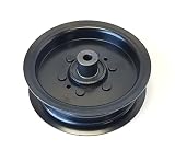 Flat Idler Pulley - Compatible with: Craftsman Poulan Husqvarna Pulley 196106, 197379, 532196106, 532197379