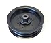 Flat Idler Pulley - Compatible with: Craftsman Poulan Husqvarna Pulley 196106, 197379, 532196106, 532197379