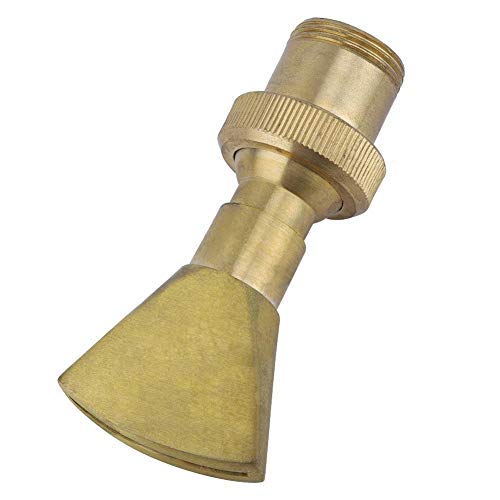 Jeffergarden Fan Shape Fountain Nozzle Spring Sprinkler Spray Head Pond Flat Mouth Fountain Nozzle