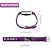 Fitbit Charge 2 Bands, AK Classic Edition Adjustable Comfortable Replacement Wristbands for Fitbit Charge 2 Heart Rate [No Tracker] (Purple, Small)