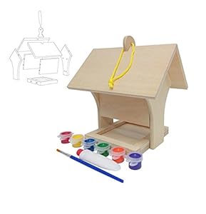 Funmate Kd Bird Feeder Build Paint Your Own Deluxe Bird Feeder