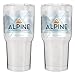 Alpine 30 oz. Tumbler Pack of 2 - Best Double Insulated Stainless Steel Tumbler Cup - Keeps Liquid Hot or Cold For Hours - Durable Sweat-Free Design With Tritan Lid