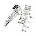Rotary Cheese Grater, Romote Multipurpose Stainless Steel Cutter Grinder with 4 Interchangeable Drum Blades