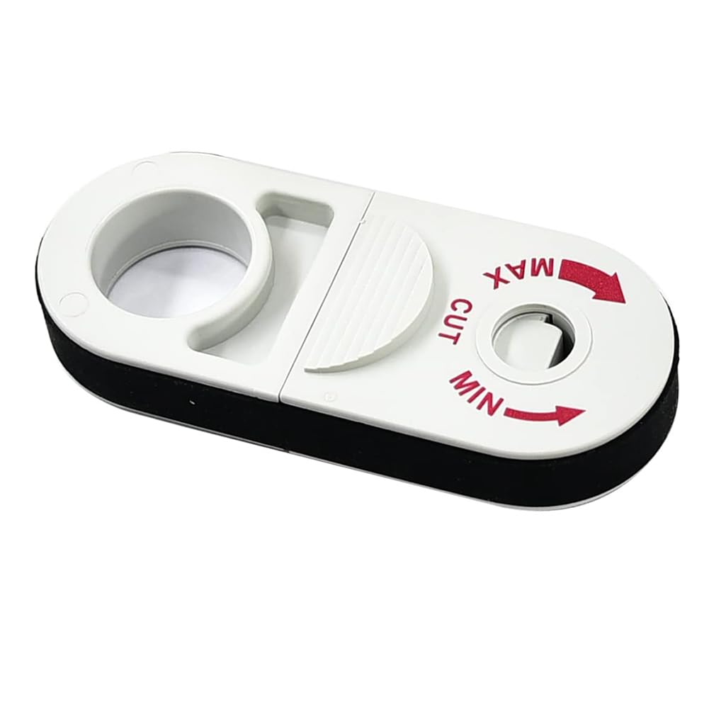 Kopinma Universal Network Wire Stripping Tool for Cat5E, Cat6,Cat7, Cat8 - Coaxial Cable Stripper, Pocket Cable Stripper Tool White