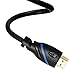 8ft (2.4M) High Speed HDMI Cable Male to Male with Ethernet Black (8 Feet/2.4 Meters) Supports 4K 30Hz, 3D, 1080p and Audio Return CNE620053 (2 Pack)