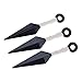 WEKA 3PCS Portable Plastic Big Kunai Throwing Dart Kid Japanese Ninja Cosplay Toy