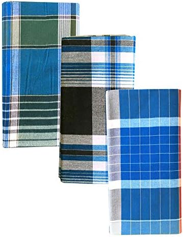 ATM Cotton Lungis for Men||Assorted Colours or Checks