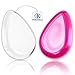 Silicone Makeup Sponge [2-Pack] - Beauty Makeup Blender For Concealer, Gel Foundation, & Contouring – Make Up Blender for Cosmetic Application