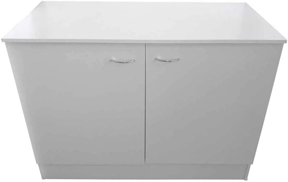 Builders Laundry Cupboard Kitchen White Melamine 1000mm Wide