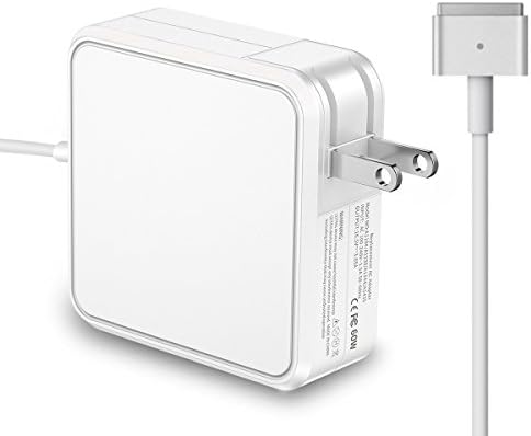 Eridge Replacement Macbook Charger 60W Magsafe 2 T-Tip Power Adapter Charger for Apple, Compatible with all MacBooks Produced after Mid 2012 A1344, A1330, A1342, A1172, A1181, A1184, A1244