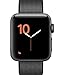 Apple Watch Series 2 38mm Smartwatch (Space Gray model sport model with a black silicon band)