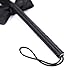 LUOEM Black Soft Leather Whip Bowknot Tassels Whip for Role Play Adult Games Costume Accessory Couples Toy