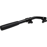 Benro Telescoping Pan Bar Handle for H8 &amp; H10 Video Heads &ndash; Adjustable Length, Secondary Handle Mounting on Either Side (BS02)